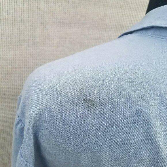 Women's Confess Rolled Sleeve Blouse.  Size XL***FLAWED *** See Photographs. - Picture 7 of 12